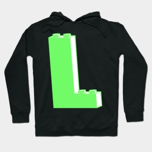 THE LETTER L  Customize My Minifig Hoodie